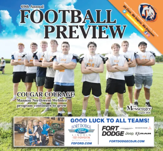 Football tab published Friday